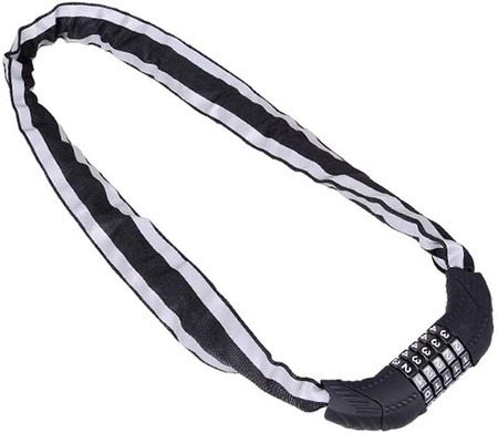Zapięcie 2K 85603 Łańcuch szyfr 5'cio cyf.6mmx90cm