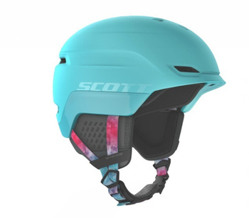 Kask Narciarski Scott Chase 2 Cyan Blue Pink