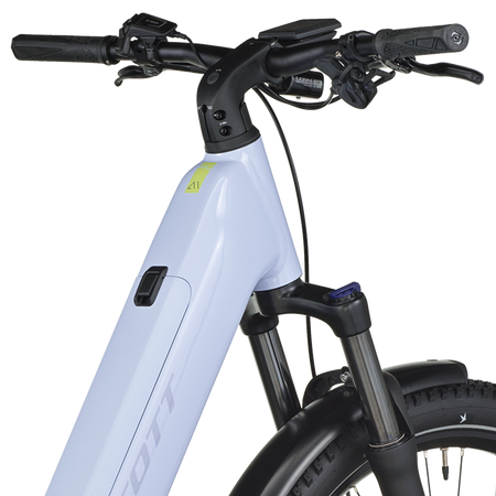 Rower elektryczne 29" Scott Axis 20 Wave icy blue