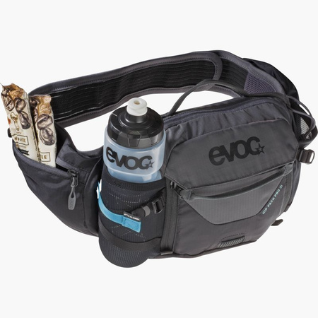 Nerka Evoc Hip Pack Pro 3 Black Carbon Grey +1,5l Bukłak