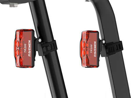 Lampa Tył Ravemen TR200 Crystal Pure Red
