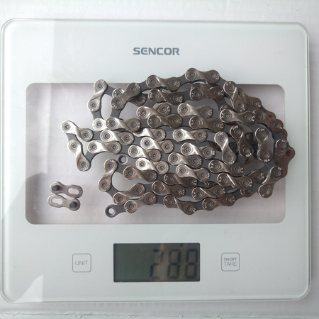 Łańcuch 9rz. KMC X9 Silver/Grey 114og. Box