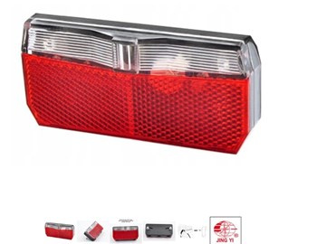 Lampa tył na bagażnik na dynamo 0,2W JY-397