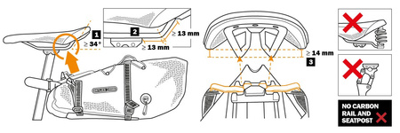 Ortlieb Torba Bike Packing Podsiodłowa Seat-Pack Q