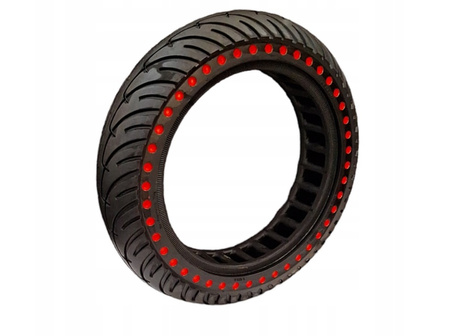 Opona 10" x 2,5 CC do Hulajnogi CZERWONE KROPKI