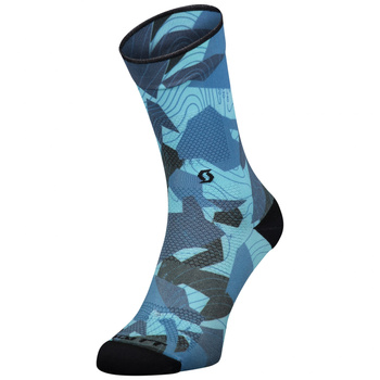 Sakrpety Scott Sock Trail Camo Map Crew 36-38