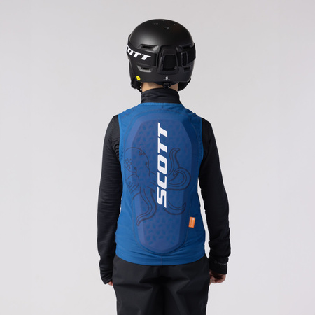Ochraniacz Scott Vest Airflow Junior solid Blue White