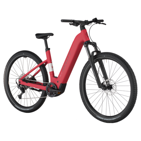 Rower elektryczny 28" Scott Axis 30 Wave Raspberry red