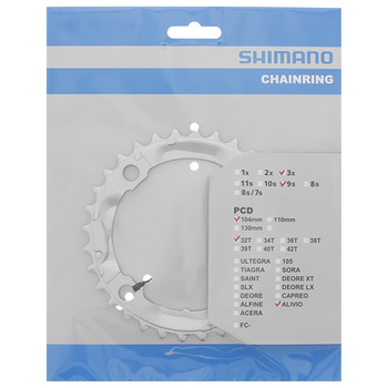 Tarcza 32T FC-M430 Srebrna