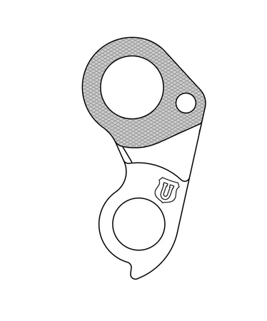 Hak GH-303 do ramy Cannondale Union Blister