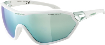 Okulary Alpina S-Way Cm + Kolor White Matt-Pistach