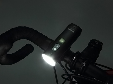 Lampa Przód Ravemen LR1200 Black