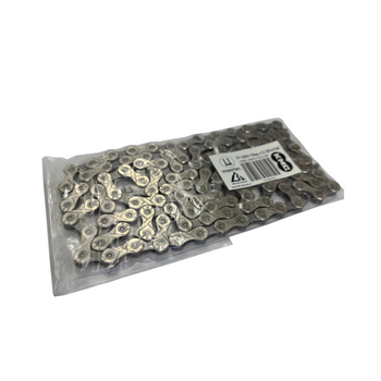 Łańcuch 11rz. KMC X11 Silver/Grey 118og z CL555 . Folia