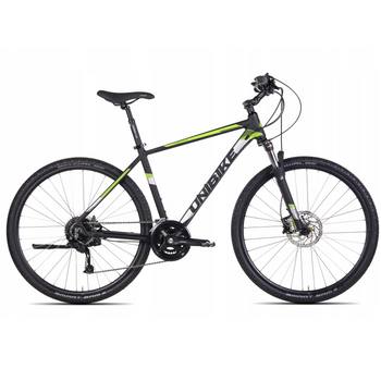Rower 28" Unibike Crossfire Męski Grafit Zielony