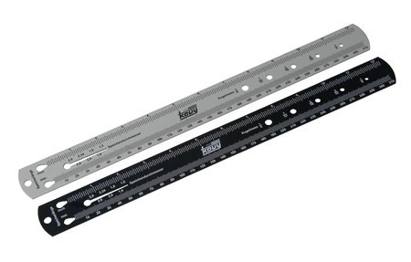 Przymiar aluminiowy do szprych i kulek