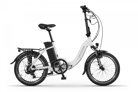 Rower elektryczny składany 20" Ecobike Even White