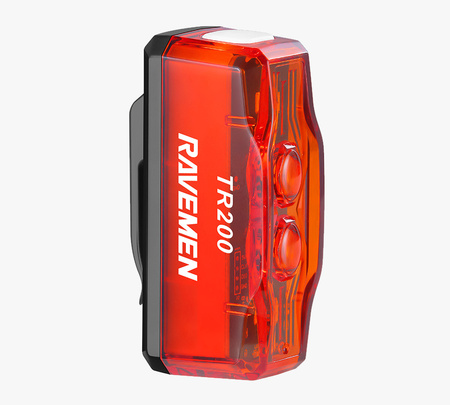 Lampa Tył Ravemen TR200 Crystal Pure Red