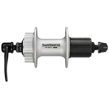 Piasta tył 32H Deore 8/9S do h/tarcz 6 śr. Srebrna