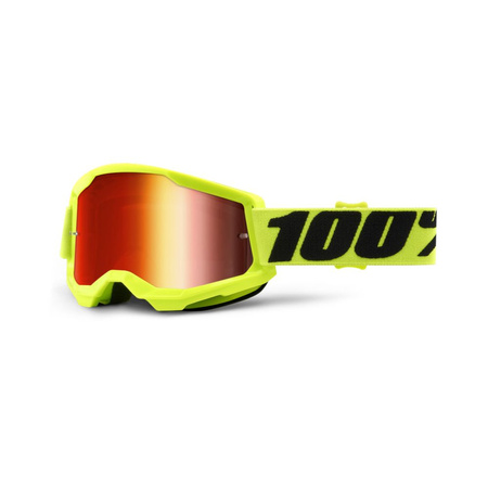 Okulary STRATA 2 JUNIOR - Fluo/Yellow - Clear Lens