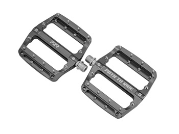 Pedały P2R FLATMAN 90 ETD, 3SB titanium grey