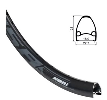 Obręcz 28" x 32H H-28 mm Airline Corsa Gravel