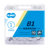 Łańcuch 1rz. KMC B1 Wąski RB  112og. Box