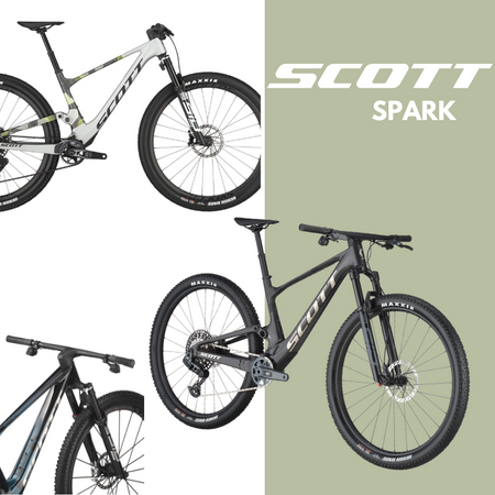 Rower 29" Scott Spark RC Team Carbon Black