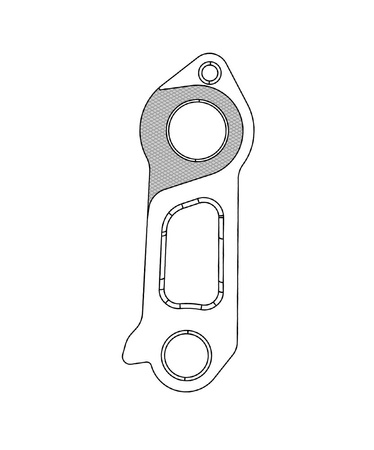 Hak GH-309 do ramy Focus Union Blister