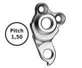 Hak GH-088 do ramy  Union Blister