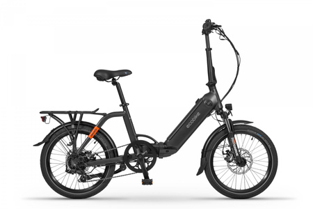 Rower elektryczny składany 20" Ecobike Rhino Black