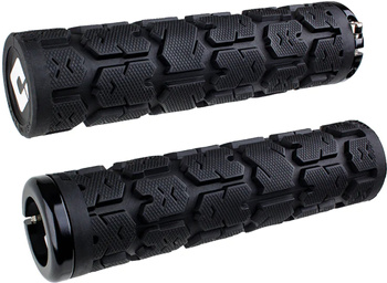 Chwyty kierownicy ODI Grips Rogue V2.1 Lock-On Black, clamps