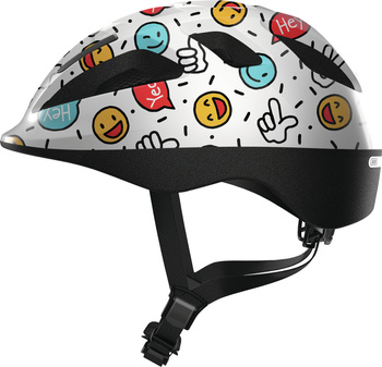 Kask ABUS SMOOTY 2.0 white smiley
