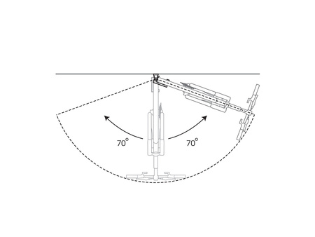 Topeak Wieszak Na Ścianę Swing-Up Bike Holder