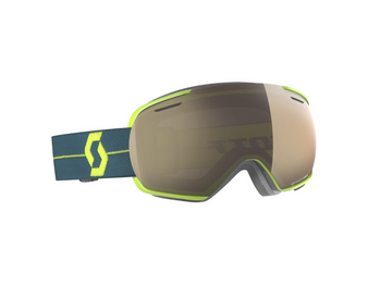 Gogle Narciarskie Scott Linx Green blue chrome