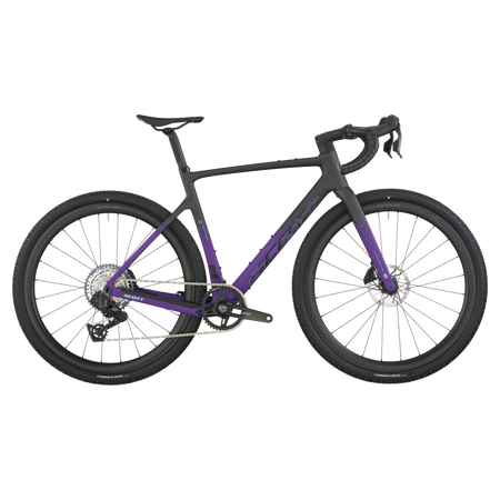 Rower 28" Scott Addict Gravel 20 carbon black/indigo purple