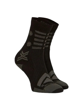 Skarpety X-Socks Gravel Perform Merino Crew - black charcoal