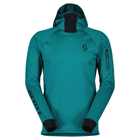 Bluza Scott Men Hoody Trail Storm LS winter Green