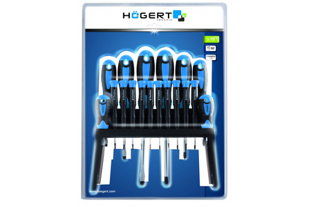 Wkrętaki Hogert zestaw 18 sztuk