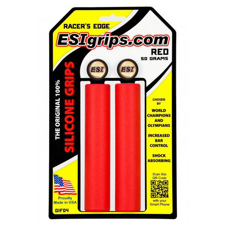Chwyty ESI Racer´s Edge - red