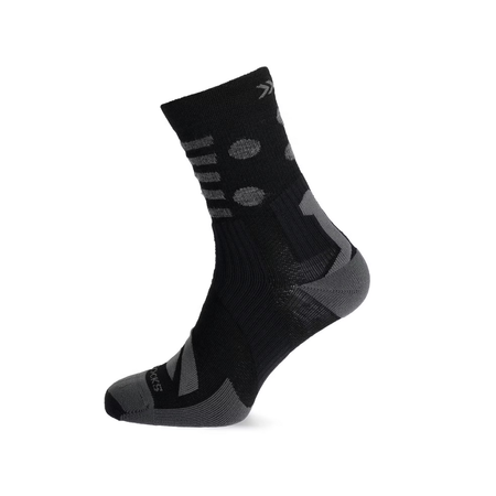 Skarpety X-Socks Gravel Perform Merino Crew - black charcoal