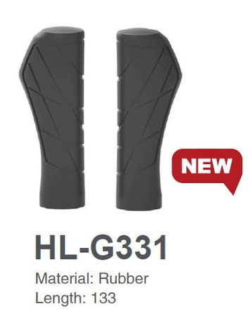 Chwyty kierownicy HL-G303-1 133 mm Ergonomiczne