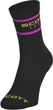 Skarpety Scott Retro Crew Black