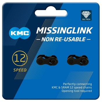 Złączka łańcucha KMC 12rz. DLC  Blister 2szt.