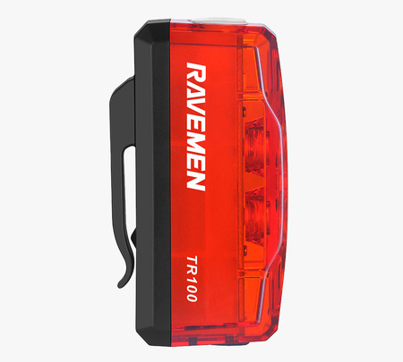 Lampa Tył Ravemen TR100 Crystal Pure Red
