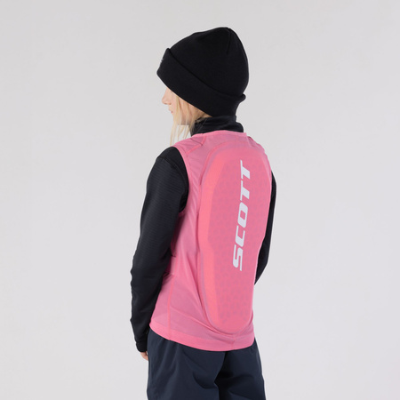Ochraniacz Scott Vest Airflow Junior Carnation Pink White