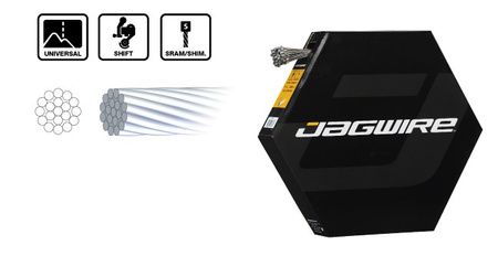 Linka przerzutki tył Jagwire Basic Box Galwanizowa