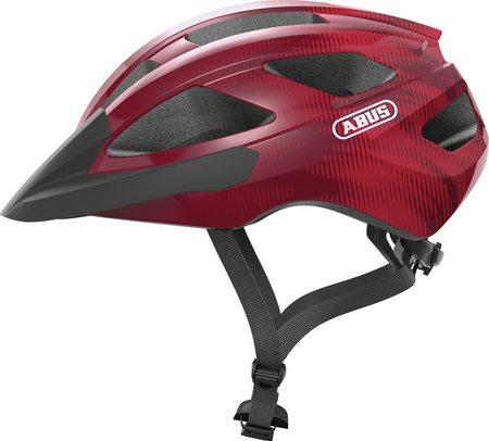 Kask ABUS MACATOR bordeaux red
