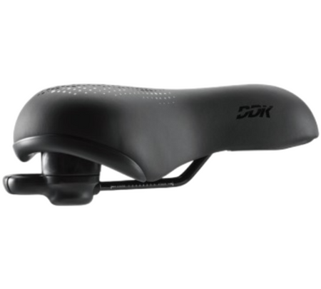 Siodło DDK 2663 Memory Foam Elastomery E-Bike