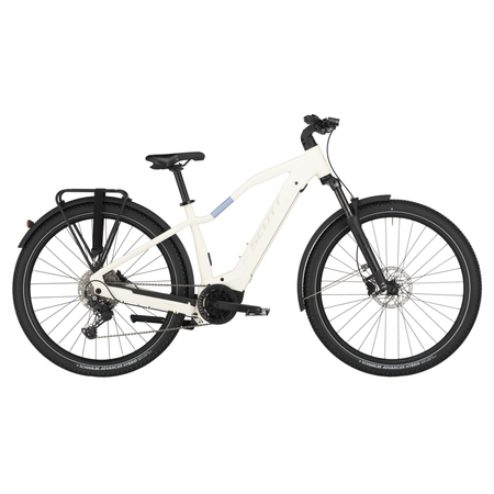 Rower elektryczny 28" Scott Axis 40 Cotton white