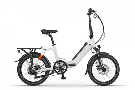 Rower elektryczny składany 20" Ecobike Rhino Arctic White
